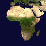 africa, continent, map of africa, aerial view, geography, map, satellite image, atlantic, indian ocean, earth, africa, africa, africa, africa, africa